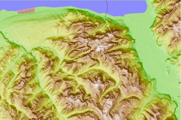 Surf breaks located close to Mont Chauffé