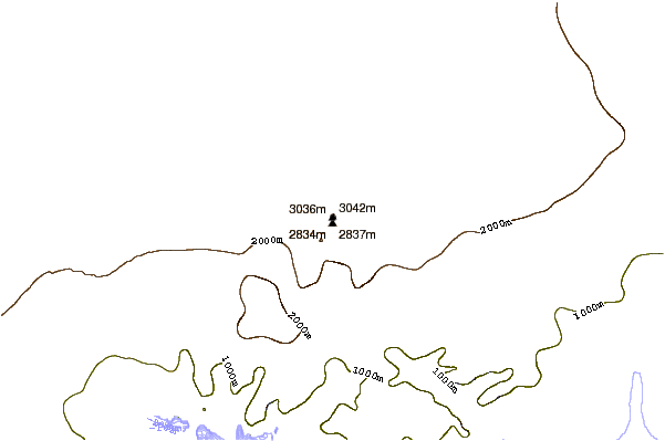 Mountain peaks around Mont Forel