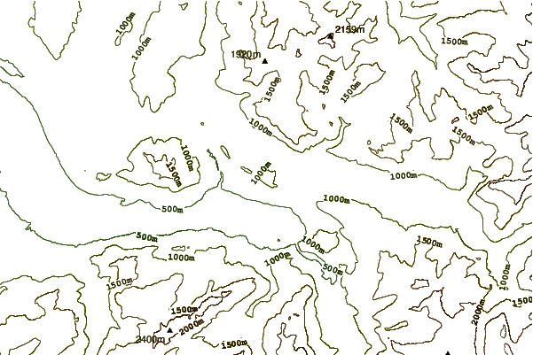 Mountain peaks around Mont Orchez