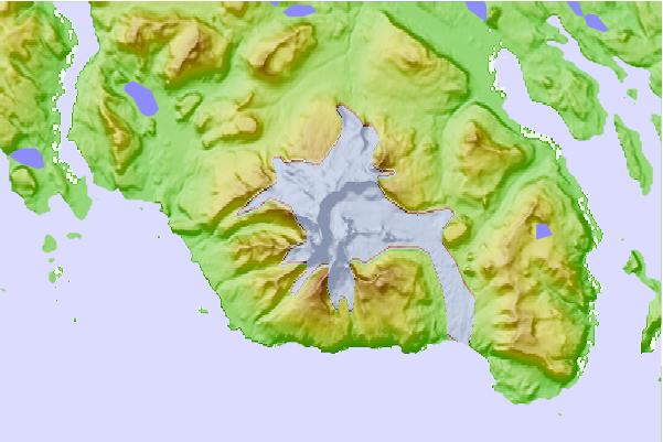 Surf breaks located close to Mont Ross