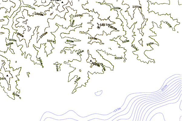 Mountain peaks around Monte Bignone