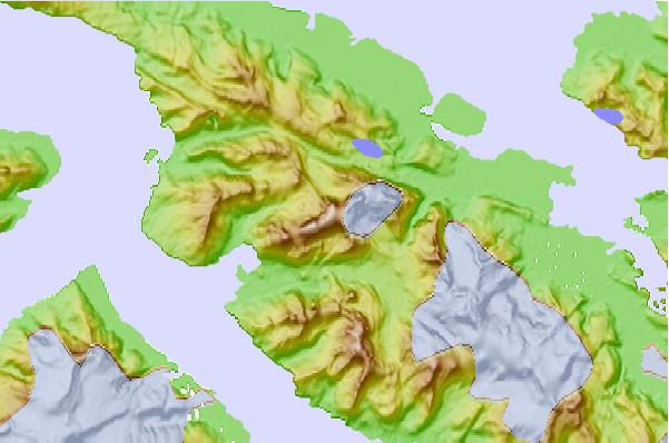 Surf breaks located close to Monte Buckland