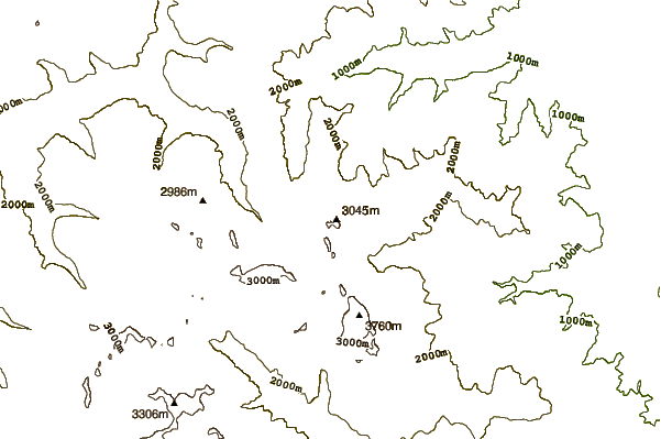 Mountain peaks around Monte Granero