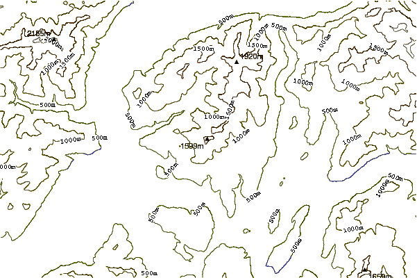 Mountain peaks around Monte Lema