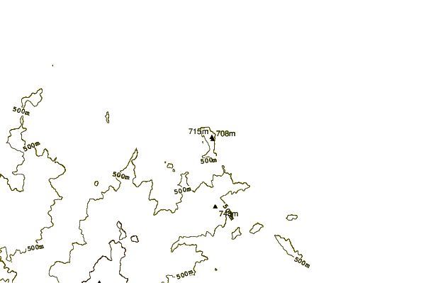 Mountain peaks around Monte Titano