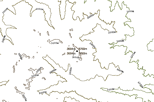 Mountain peaks around Monte Viso