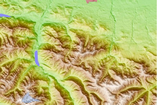 Surf breaks located close to Mount Angeles