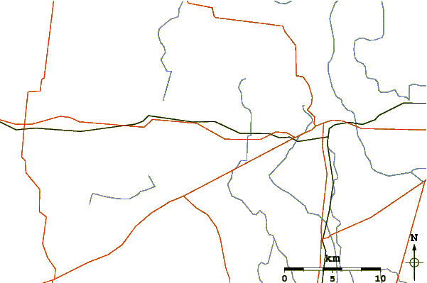 Roads and rivers around Mount Arapiles