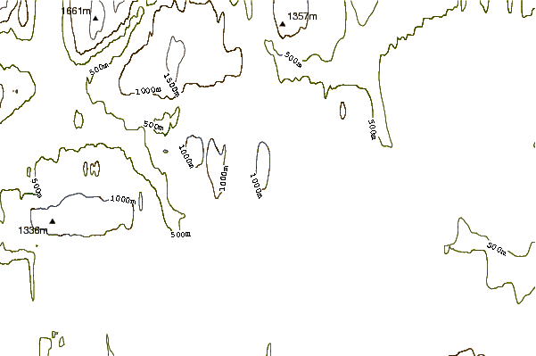 Mountain peaks around Mount Arthur (Nunavut)