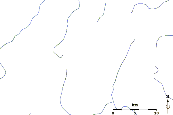 Roads and rivers around Mount Aspiring