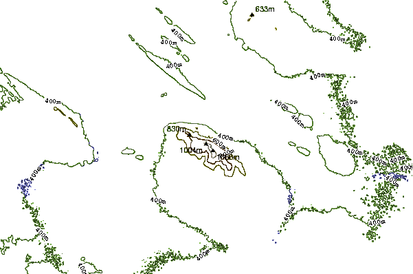 Mountain peaks around Mount Augustus