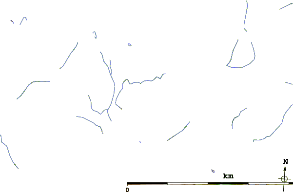 Roads and rivers around Mount Ayles