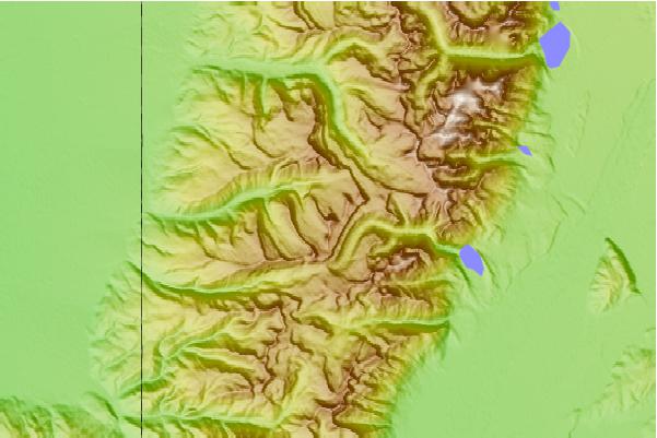 Surf breaks located close to Mount Bannon