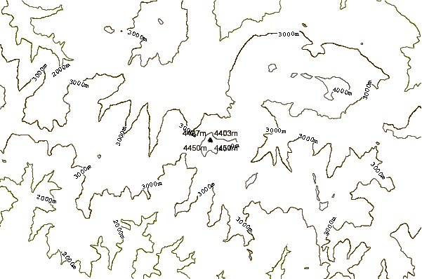 Mountain peaks around Mount Bazardüzü