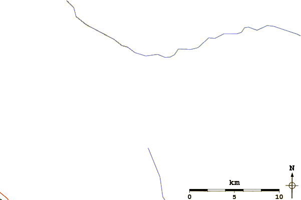 Roads and rivers around Mount Beaupré