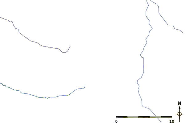 Roads and rivers around Mount Bess