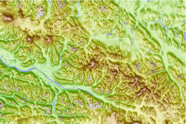 Surf breaks located close to Mount Churchill