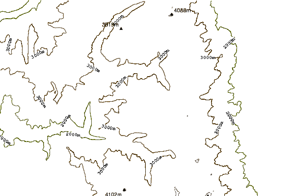 Mountain peaks around Mount Clarence King