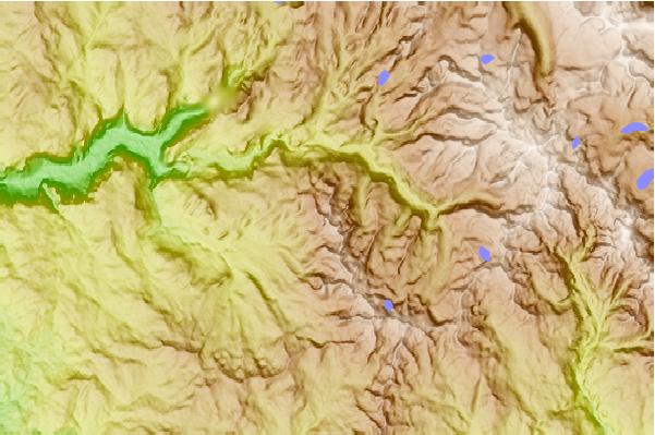 Surf breaks located close to Mount Clark (California)