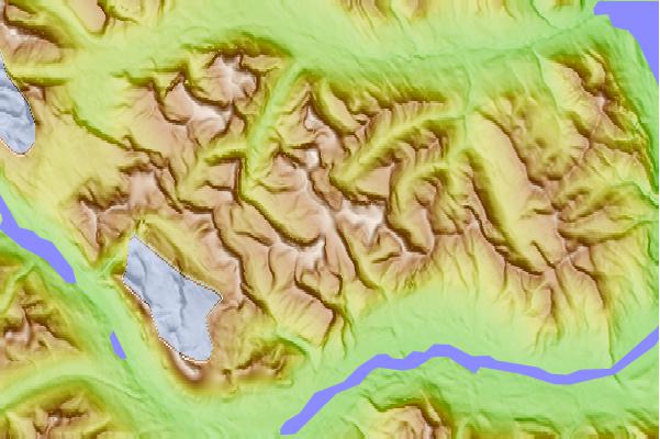 Surf breaks located close to Mount Cline