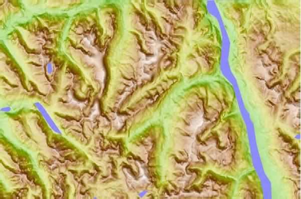 Surf breaks located close to Mount Con Reid