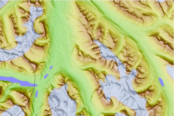 Surf breaks located close to Mount Confederation