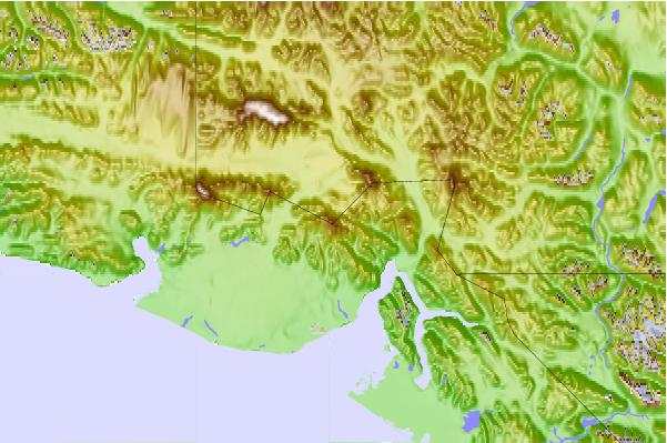 Surf breaks located close to Mount Cook or Boundary Peak 182