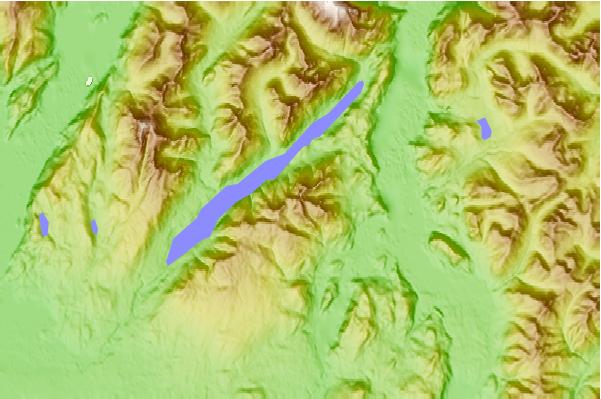 Surf breaks located close to Mount Crickmer