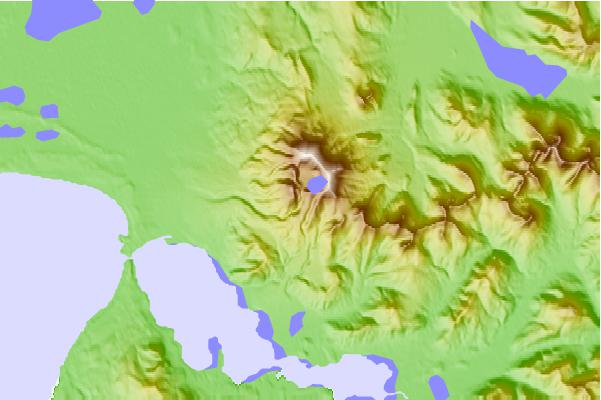 Surf breaks located close to Mount Dana