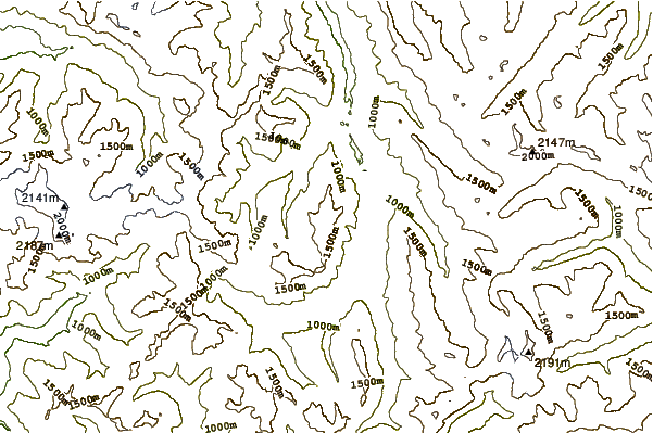 Mountain peaks around Mount Dana (Washington)