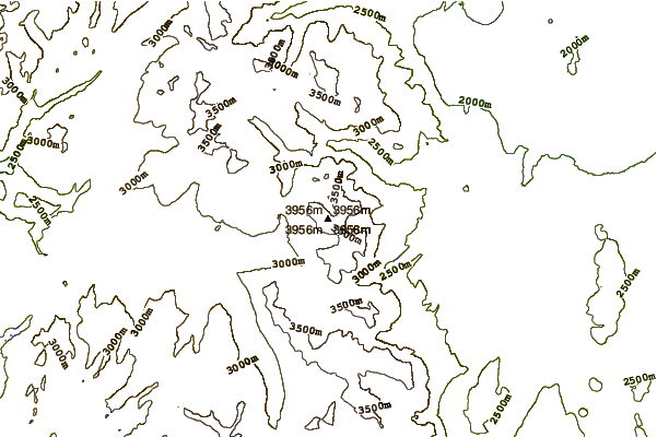 Mountain peaks around Mount Dana