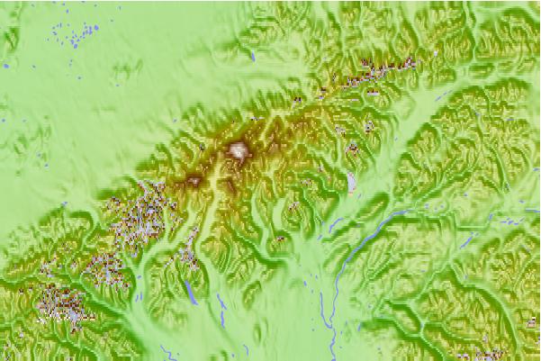 Surf breaks located close to Mount Dickey