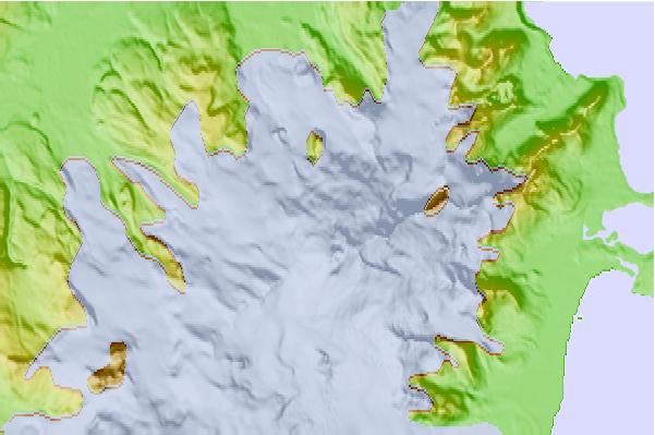 Surf breaks located close to Mount Douglas