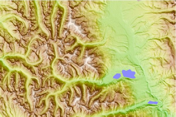 Surf breaks located close to Mount Elbert