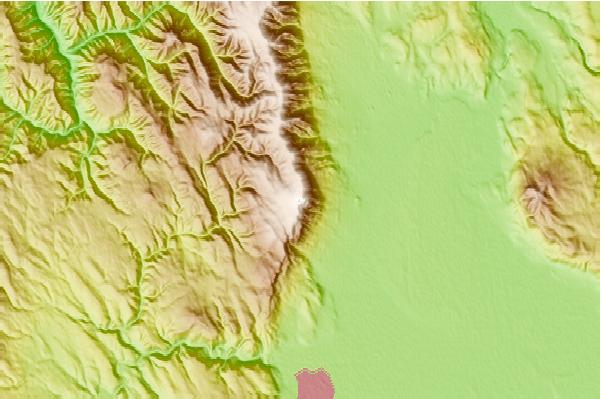 Surf breaks located close to Mount Emily (Union County, Oregon)