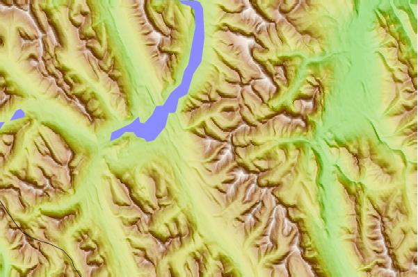 Surf breaks located close to Mount Engadine