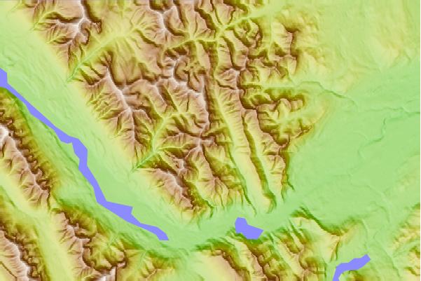 Surf breaks located close to Mount Fable