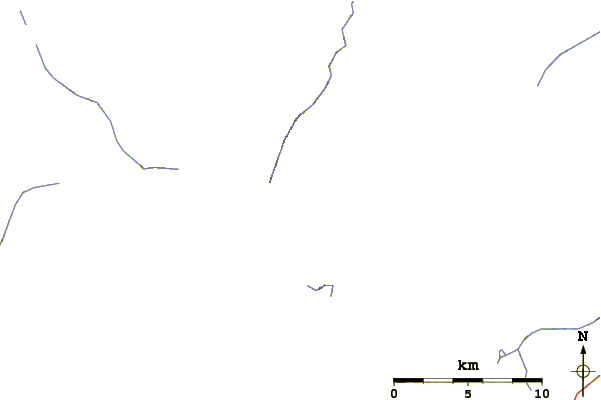 Roads and rivers around Mount Febbas