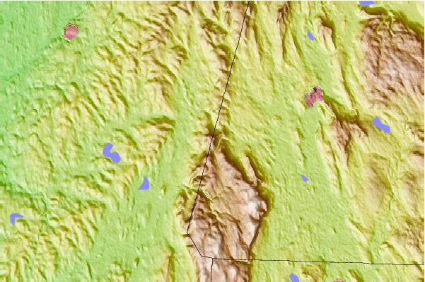 Surf breaks located close to Mount Fray