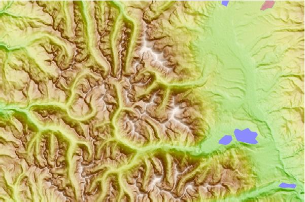 Surf breaks located close to Mount French