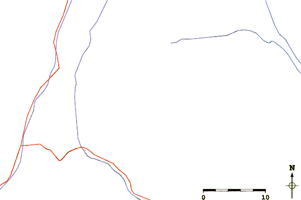 Roads and rivers around Mount Gongga or Minya Konka (贡嘎山)