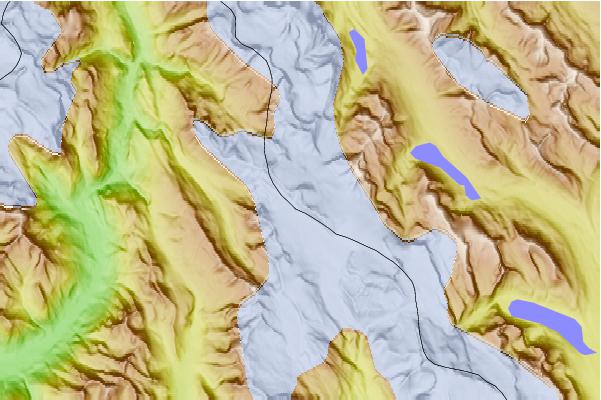 Surf breaks located close to Mount Habel