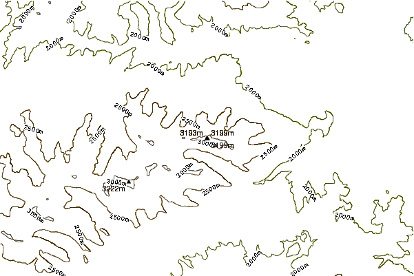 Mountain peaks around Mount Haggin