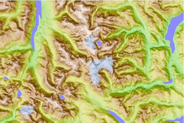 Surf breaks located close to Mount Harmston