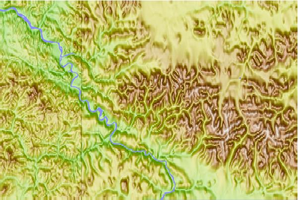 Surf breaks located close to Mount Harper