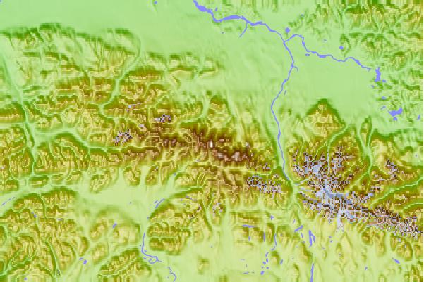 Surf breaks located close to Mount Hayes