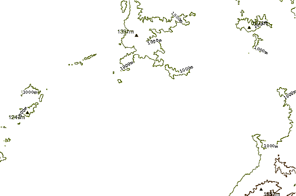 Mountain peaks around Mount Heng (恒山)