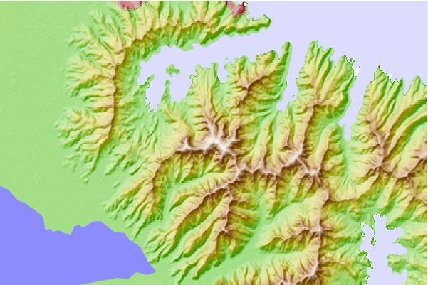 Surf breaks located close to Mount Herbert or Ta Ahu Patiki