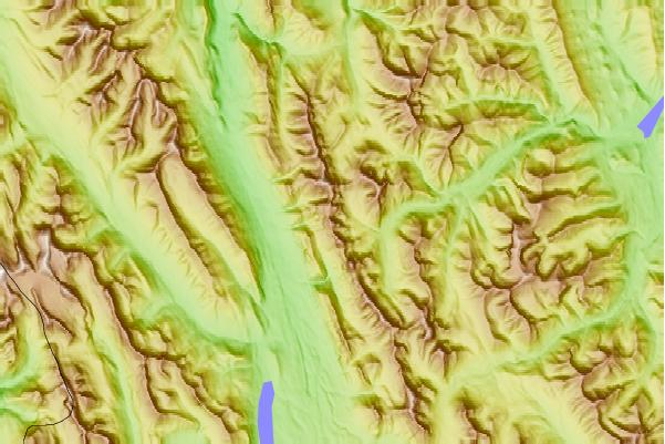 Surf breaks located close to Mount Hood