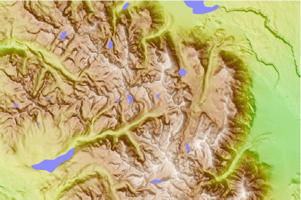 Surf breaks located close to Mount Hopkins (California)